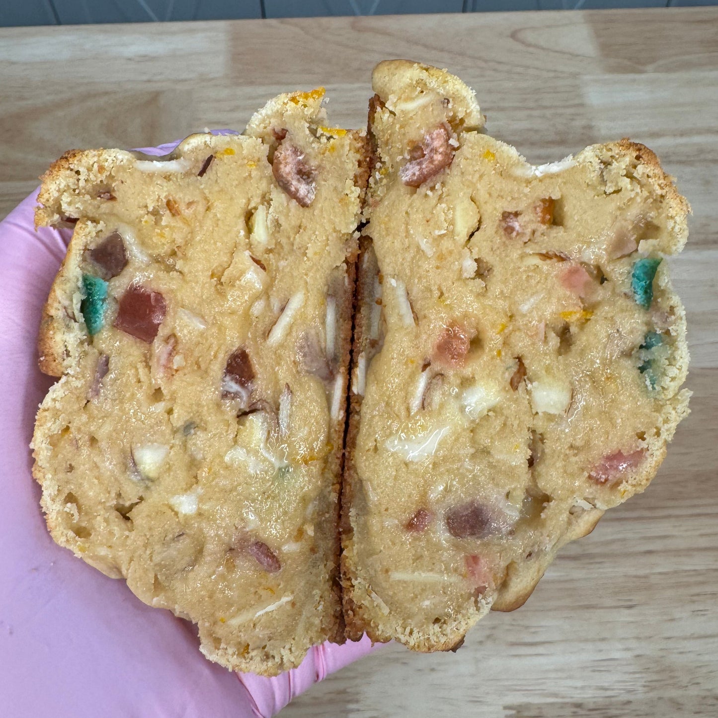 Christmas Fruit Cookie