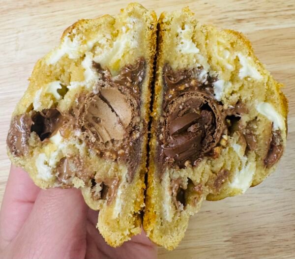 Ferrero chocolate chips cookie