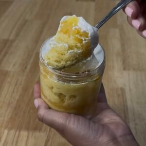 Jar piña Dominican cake