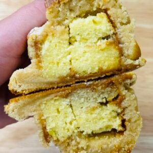 Dominican cake dulce de leche cookie